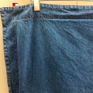 TOMMY HILFIGER Large Denim Pillow Sham